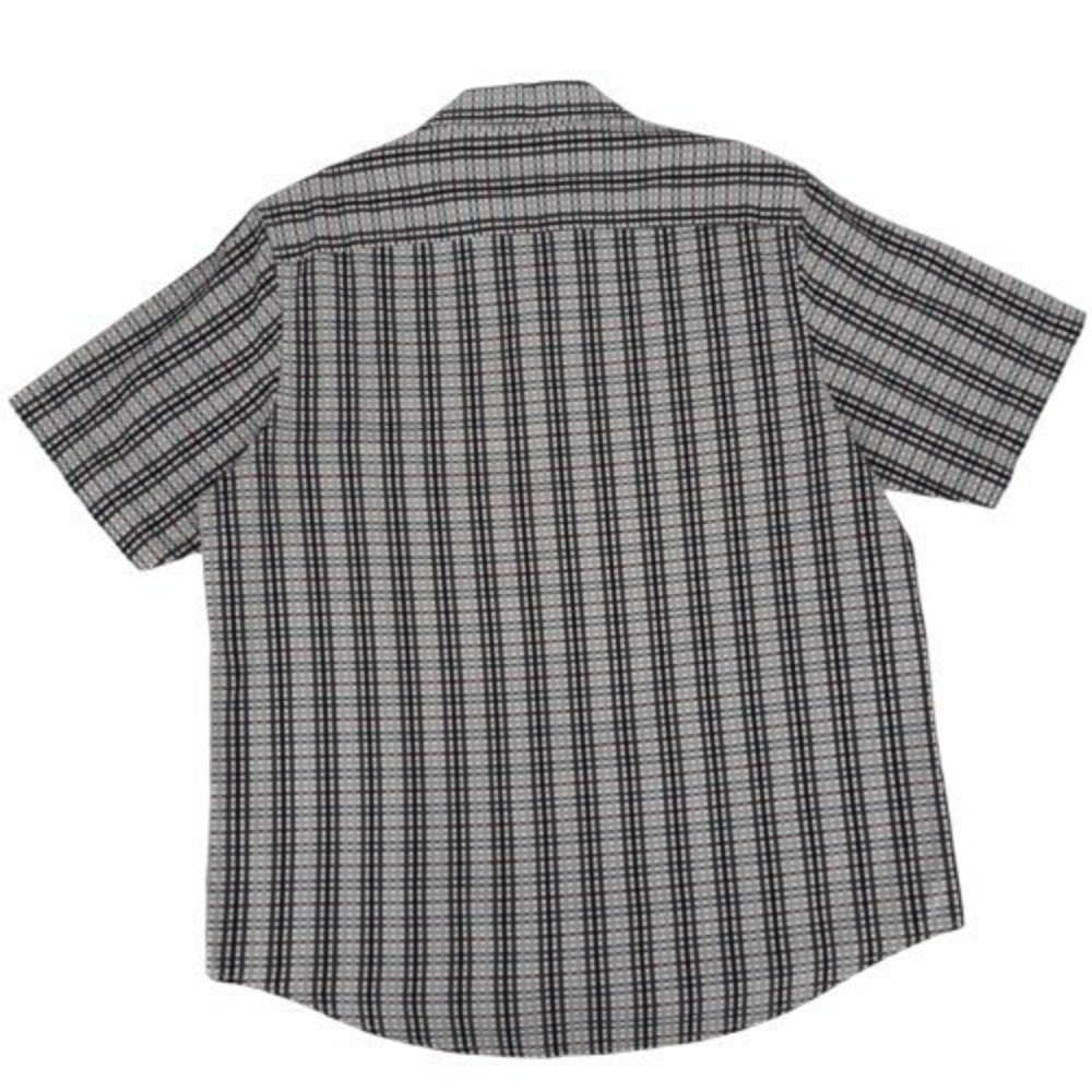 Tasso Elba Plaid Button-Up Shirt‎ L - Picture 4 of 7